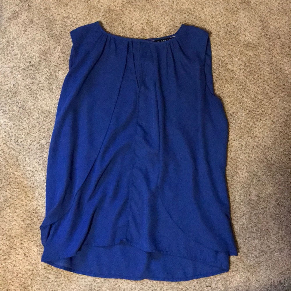 Chiffon sleeveless top